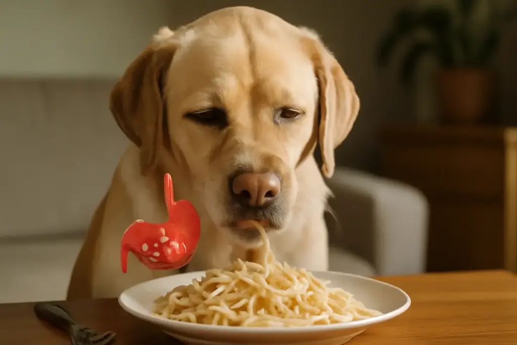 Cosa succede se dai pasta al tuo cane? Gli effetti che non immagini sull’organismo