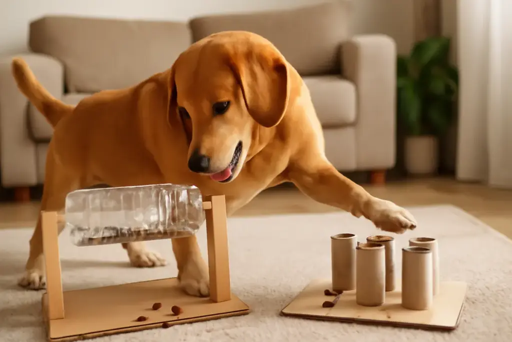 Giochi fai-da-te per animali domestici: idee semplici, risultato sorprendente sulla vitalità