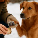 Come proteggere le zampe dei cani d’inverno: il rimedio naturale che funziona davvero