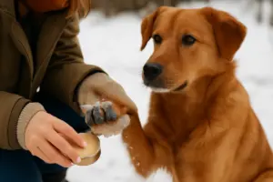 Come proteggere le zampe dei cani d’inverno: il rimedio naturale che funziona davvero