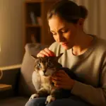 Attacchi di paura improvvisi nel gatto: la routine serale che aiuta davvero a calmarlo