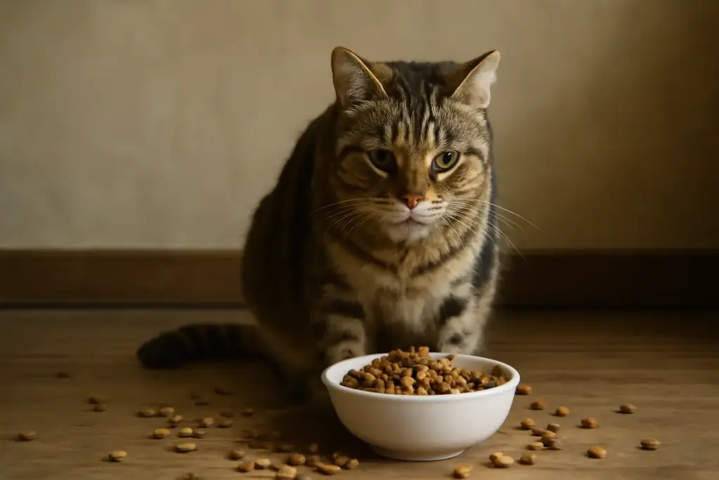 Bastano solo i croccantini nell’alimentazione felina? I rischi di una dieta monotona