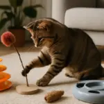 Quali giochi aiutano il gatto a mantenersi in forma? L’attività ideale per stimolare i sensi