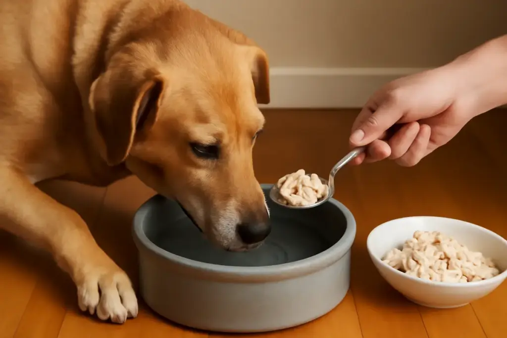 Cane che beve poco: cosa aggiungere alla ciotola per migliorare l’idratazione