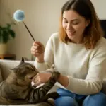 Gatto che morde durante il gioco: come trasformare la sua energia in interazione positiva