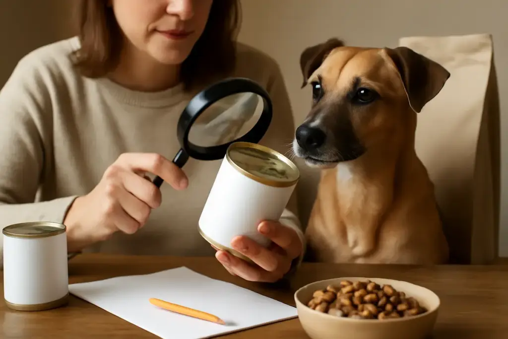 Come leggere le etichette dei cibi per animali: le informazioni essenziali che fanno la differenza