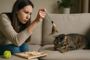 Riconoscere la noia nel comportamento del gatto: segnali sottili e attività correttive