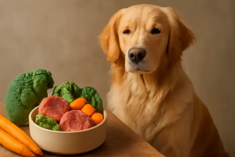Abbinamento carne e verdure nei pasti canini: come migliorare il pelo e la vitalità