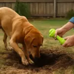 Cane che scava in giardino: la motivazione nascosta e la soluzione pratica per evitare danni