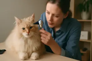 Prevenzione delle otiti nei gatti a pelo lungo: il controllo che fa la differenza