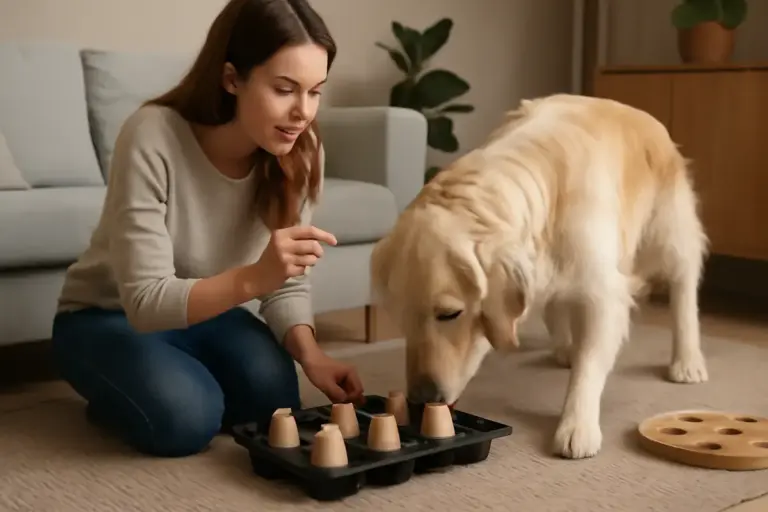 Attività di ricerca olfattiva per animali domestici: come stimolano mente e benessere