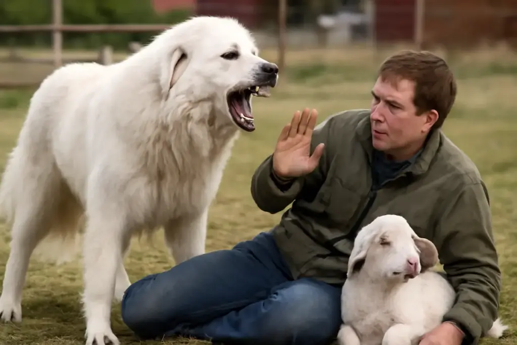 Punti di forza dei cani da pastore maremmano-abruzzese: la protezione naturale e quando può essere un problema