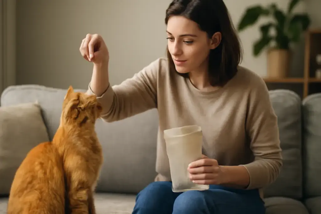 Qual è il miglior snack per premiare un gatto? Il dettaglio che incide sul comportamento