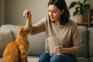 Qual è il miglior snack per premiare un gatto? Il dettaglio che incide sul comportamento